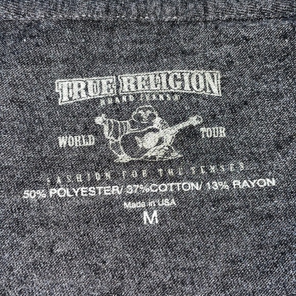 True Religion T-shirt. Size M. Unisex - Picture 5 of 6
